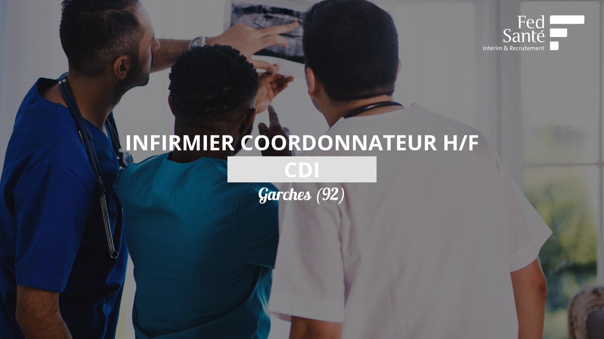 Fed Santé recherche pour son client, établissement de soins privé, un infirmier coordonnateur (H/F).

Vous êtes titulaire du Diplôme d'Etat Infirmier, et doté de grandes qualités humaines, relationnelles et managériales.

Postulez ici : ow.ly/7hL750w5lWg