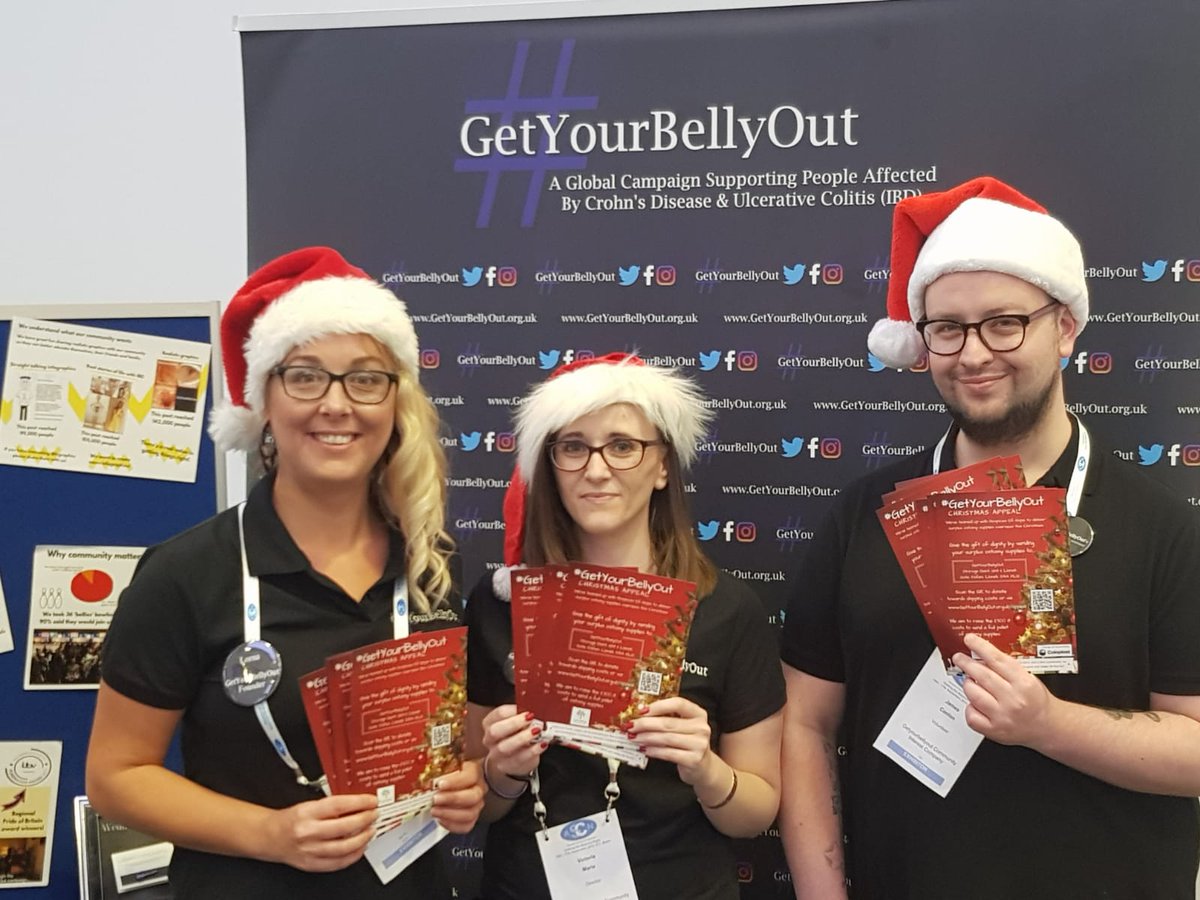 It's been a busy few days here in Wales raising awareness of Inflammatory Bowel Disease &amp; sharing the news of our #GetYourBellyOut Christmas Appeal 🎅🤶👇 Want to get involved??
GetYourBellyOut.org.uk/appeal