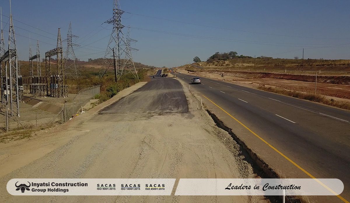 Inyatsi's tweet photo. Dedicated to success and the mission at hand, we are proud of the projects we are currently working on, and that is the rehabilitation and restructuring of the major MR3(Lot 1) road with new interchanges, service roads as well as access routes. https://t.co/jAFaKFrzZS