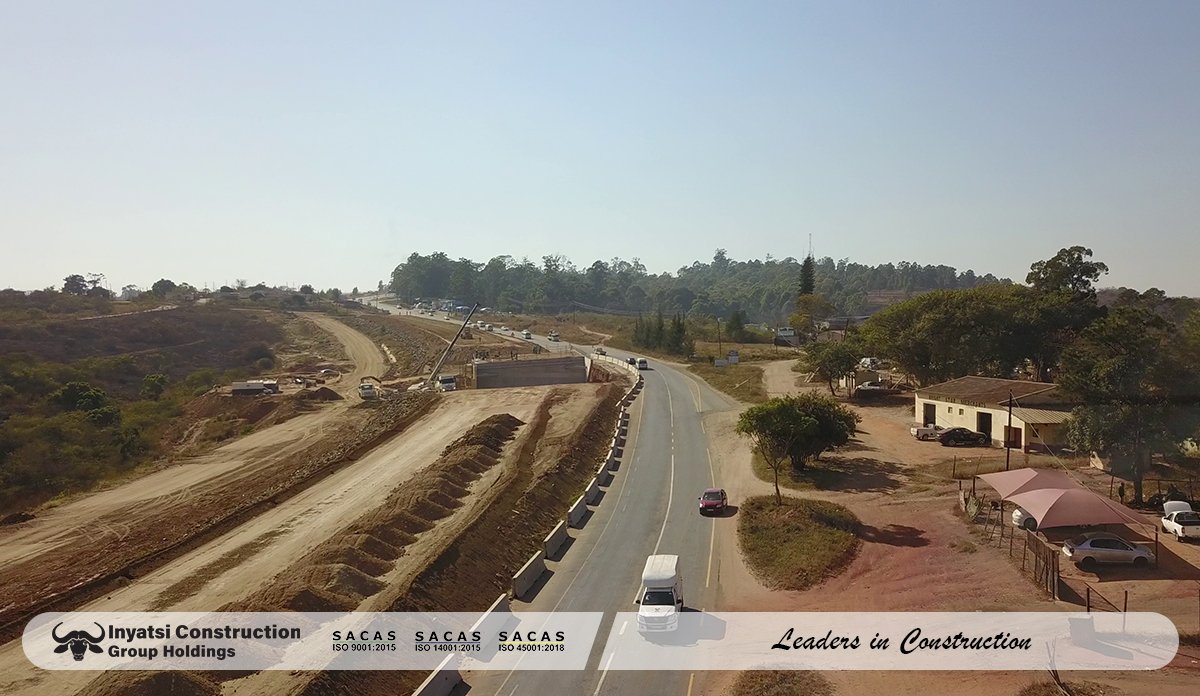 Inyatsi's tweet photo. Dedicated to success and the mission at hand, we are proud of the projects we are currently working on, and that is the rehabilitation and restructuring of the major MR3(Lot 1) road with new interchanges, service roads as well as access routes. https://t.co/jAFaKFrzZS