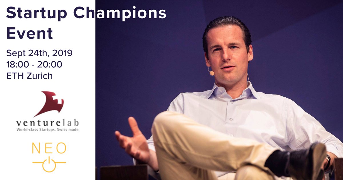 Our CEO <a href="/JanBrzezek/">Jan Brzezek</a> is looking forward to join the rest of the Venture Leaders Fintech Team to present Crypto Finance AG at next week's event hosted by <a href="/venturelab_ch/">Venturelab</a> and <a href="/neonetwork_ch/">NEO Network</a> at <a href="/ETH/">ETH Zürich</a>.

Info &amp; Registration: bit.ly/2lRF96O
