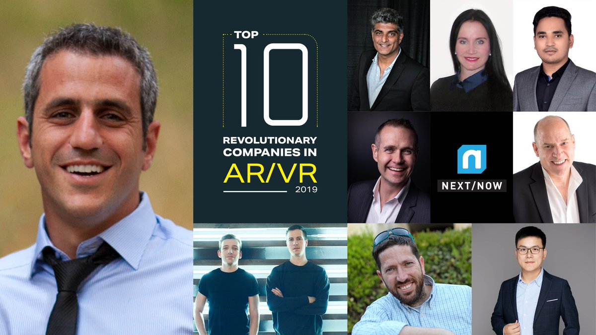 analyticsinme's tweet image. PRESENTING “Top 10 Revolutionary Companies in AR/VR in 2019” featuring @Snaappy, @awecompany, @MetaVRse, @Paracosmainc, @sketchar_tech, @UmooveMe, @VisbitInc, @FirebirdVR, @FaceCake.@nextnowagency 
Full coverage here: bit.ly/2kB7gqB
#augmentedreality #virtualreality