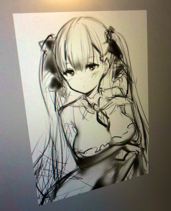 単行本作業の息抜きでフォーミダブルちゃん描きかけ。
もしかしたら配信とかするかもー 