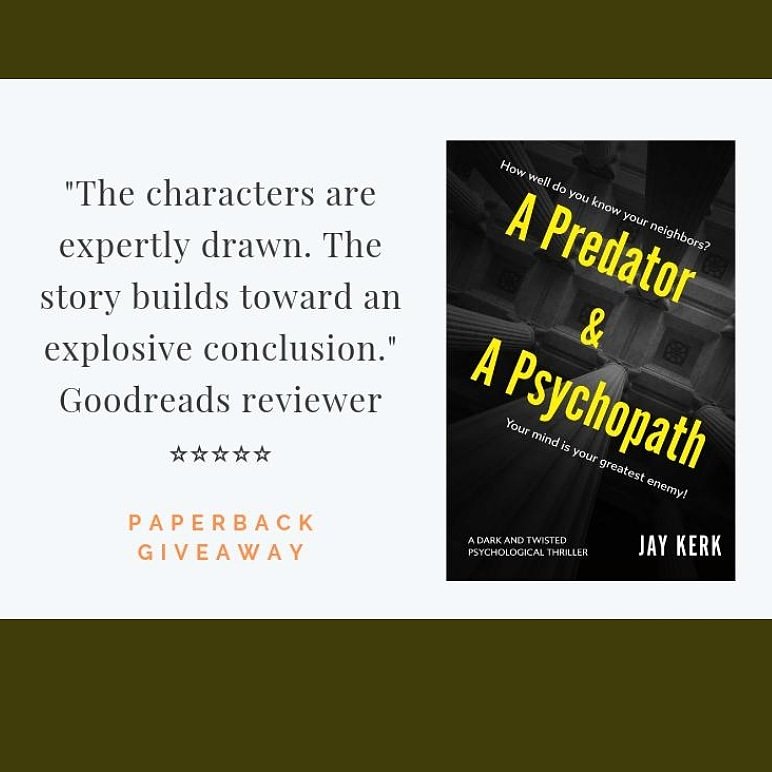 KerkJay's tweet photo. Paperback giveaway:
https://t.co/26VOzQMYr7

#GiveawayAlert https://t.co/O285DuPM4s