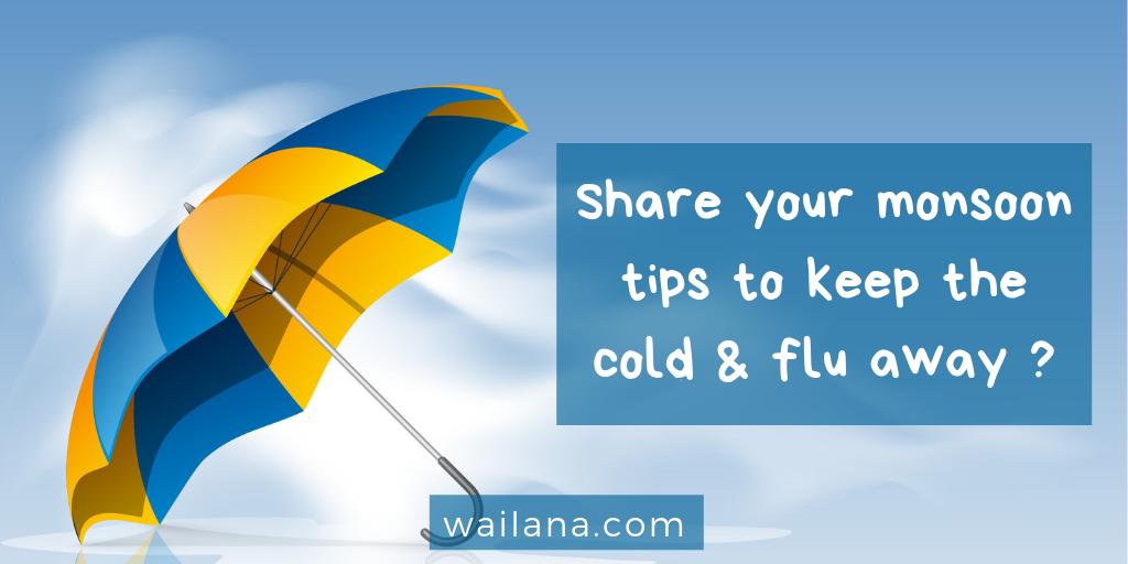 WaiLanaFans's tweet photo. One Tip from me - Staying hydrated will help to prevent any headaches or infections.
https://t.co/I2FWotPHBE
#wailana #wailanayoga #monsoontips #preventcold&flu https://t.co/EbDMigJkph