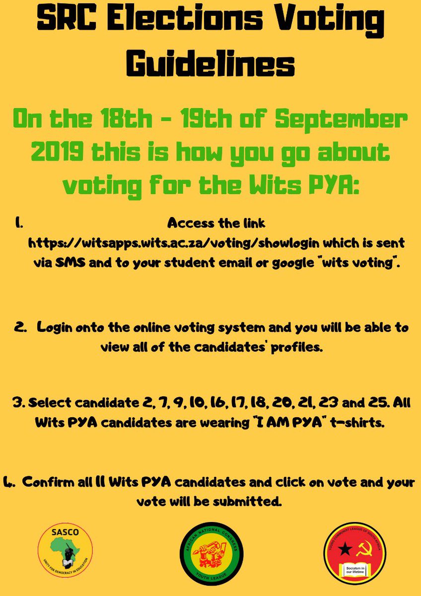 AphiweMnyamana's tweet photo. #sbwlPYA
#PYAleads
#VotePYA
#PYA4SRC
@Wits_SRC
@SASCO_Wits
@WitsPYA https://t.co/AL0gJcqKTr