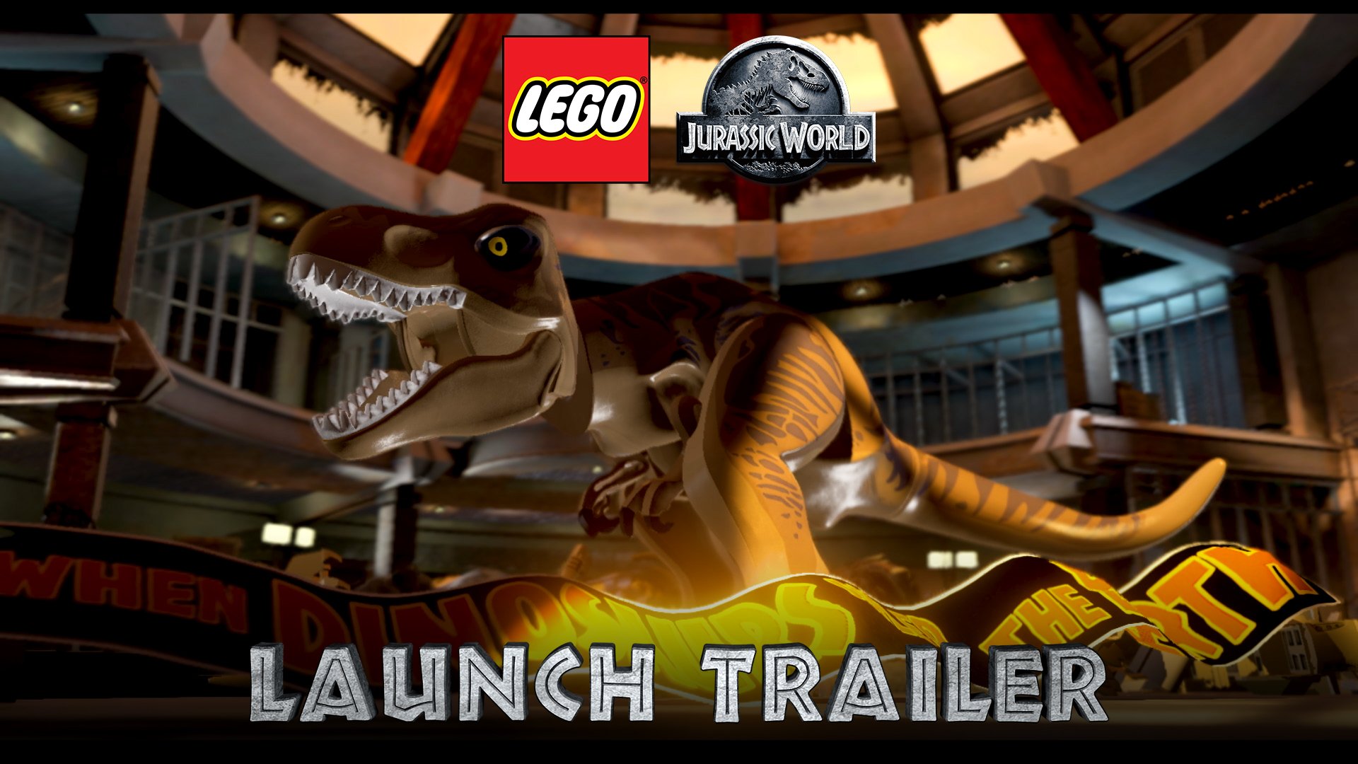 LEGO Jurassic World Game - LEGO Jurassic World Game could no longer be  contained! Download the app now for iOS and Android