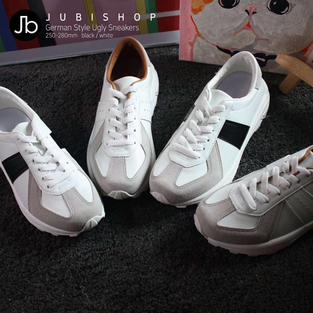 jubishopping's tweet photo. _ #JUBISHOP

매 시즌 인기 몰이 중인
독일군 스타일과 어글리슈즈가 만나다
옆라인 펀칭 포인트까지 !

▶ https://t.co/63zKRlMFML  

+5cm /230mm~280mm 블랙,화이트

  #쥬비샵 #남성스니커즈 #남성신발
 #키높이 #남성화 #디자인 #선물용 #데일리 https://t.co/quONzYDMni