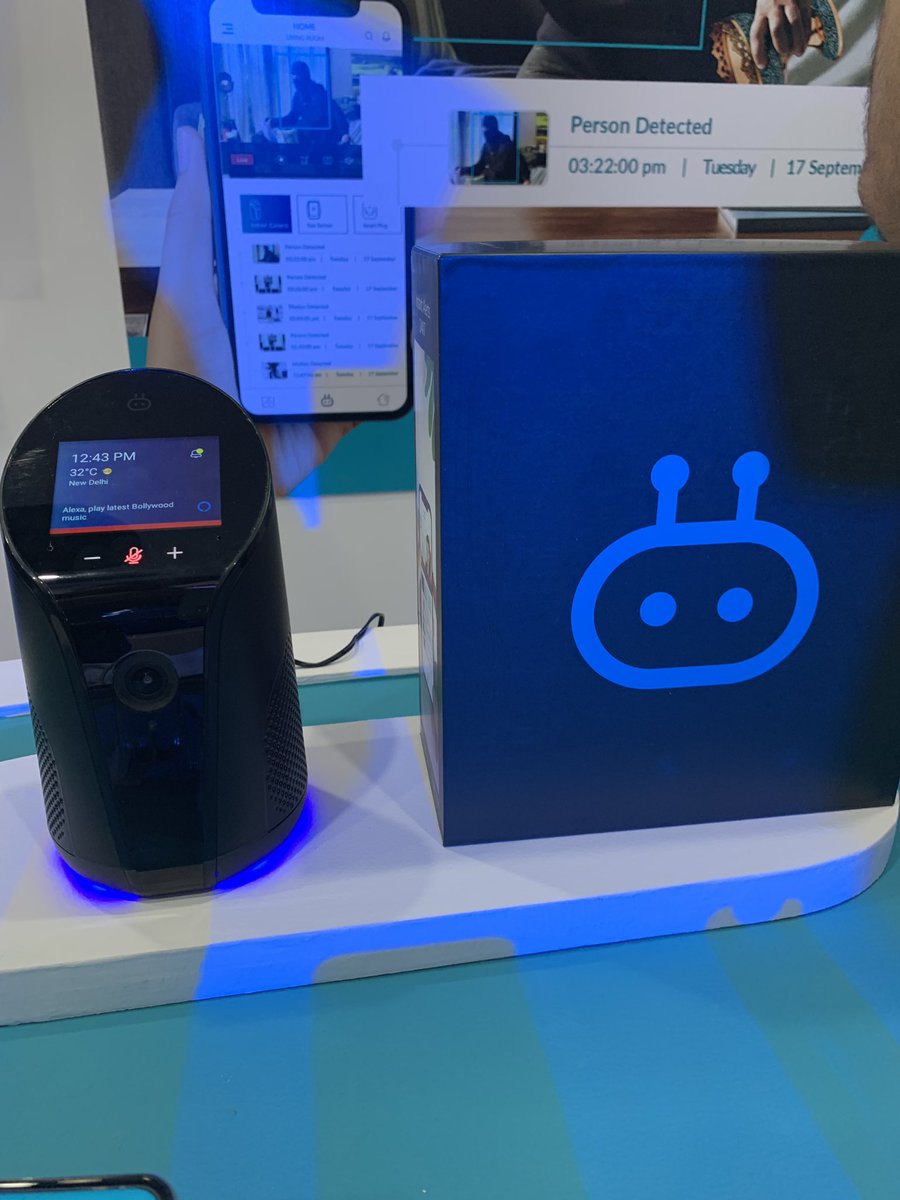 shrutzsharma's tweet photo. Keep an on everything that you would want to ! So you are not away while you are away!!! #heroelectronix launches new smart Alexa integrated speaker camera. It's #Qubo . Your world connected. @HeroElectronix Priced at ₹ 13,499/- Available on amazon from 26th Sep 2019. https://t.co/JPEOt2T77o