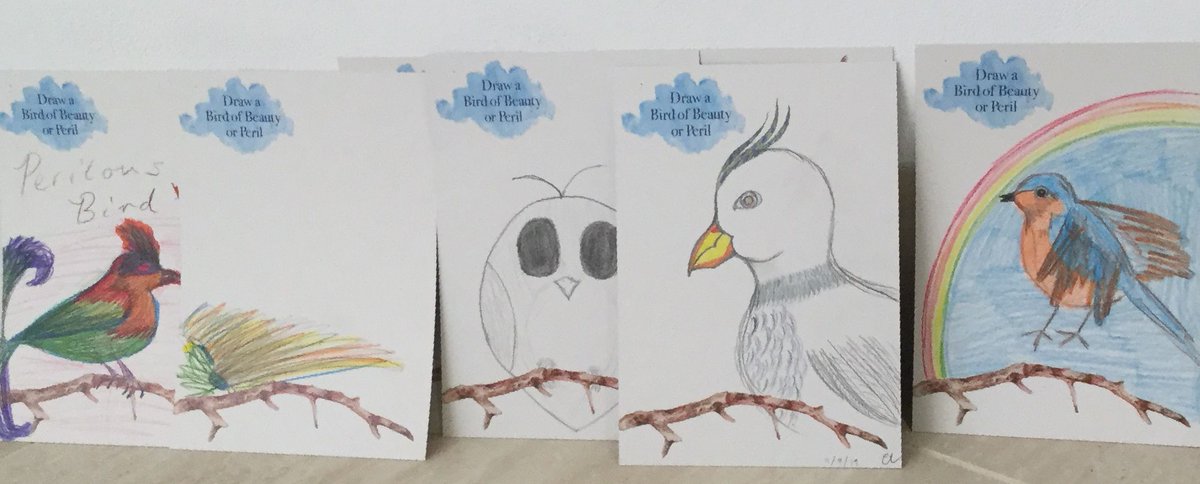 ArtGalleryWA's tweet photo. Draw a Bird of Beauty or Peril... contribute to our ever-growing flock of feathered and winged beauties these Spring school holidays in this FREE family activity. π¦ π¦
Running til 4 Nov as part of #TheBotanical exhibition. #beautyandperil #perthtodo #perthkids https://t.co/sMx7KYNnRH