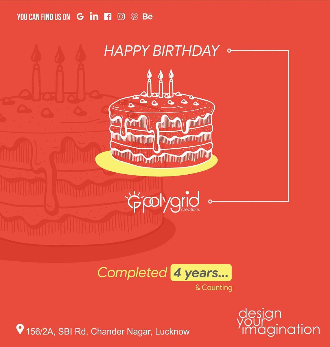 itsraivinay's tweet photo. Happy Birthday to Our Team Polygrid 
4 Years back we Born :) and counting....

#company #polygrid #team #Birthday #daytoremember #office #creativeagency #designyourimagination https://t.co/xF8ZgNGC8S