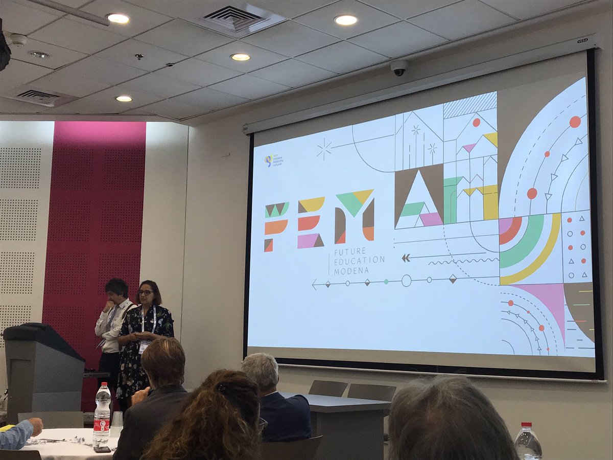 FutureEduModena's tweet photo. “Vogliamo costruire uno spazio di prototipazione di buone pratiche per elevare la qualità e l’impatto dell’educazione e in società” @dskutz e @damienlanfrey presentano così #FutureEducationModena in @MindCET | #IsraelEdTechWeek https://t.co/pbm49uq3XL