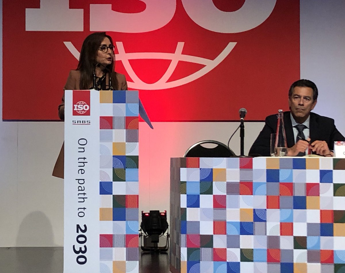 isostandards's tweet image. This year #ISOWeek2019 focuses on the road to 2030. 
At the opening of #devco (#developingcountries committee) the Chair calls on participants to: 
- get engaged 
- make their voice heard
as we pave the way for the future of standardization.