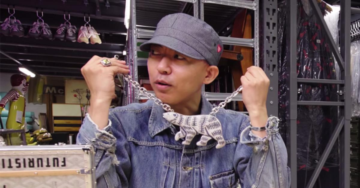 highsnobiety on X: Watch Nigo show off his rare archive room & $1  million jewelry collection: 🤤🤤🤤    / X