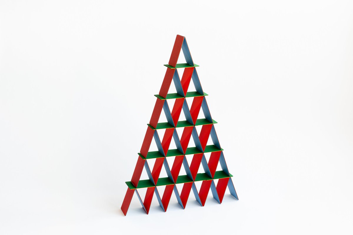 Modern Design Review reveals the latest product from their collaboration with Swedish design brand <a href="/hem/">Hem</a>: The Incredible House of Cards by Bertjan Pot. Produced using <a href="/colorplanpapers/">GF Smith Colorplan</a>, 
the limited edition will be launched during <a href="/L_D_F/">London Design Festival</a>. 
Photography by Peter Guenzel.