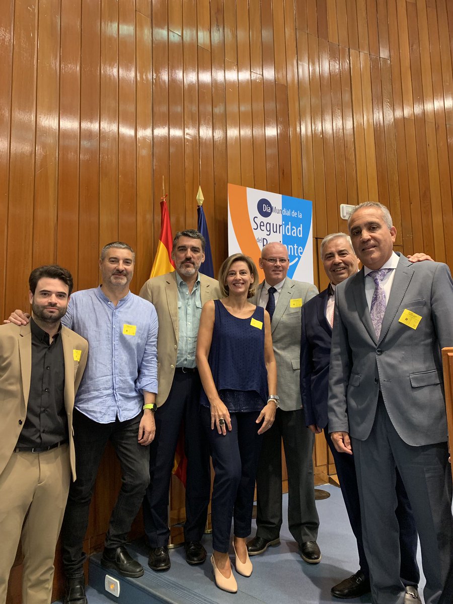 Hoy En el ministerio de sanidad recibimos premio en el día mundial de la seguridad del paciente el distrito sanitario Málaga Guadalhorce  Por la implementación de protocolo para la prevención de la transmisión de organismos multi resistentes en residencias de mayores