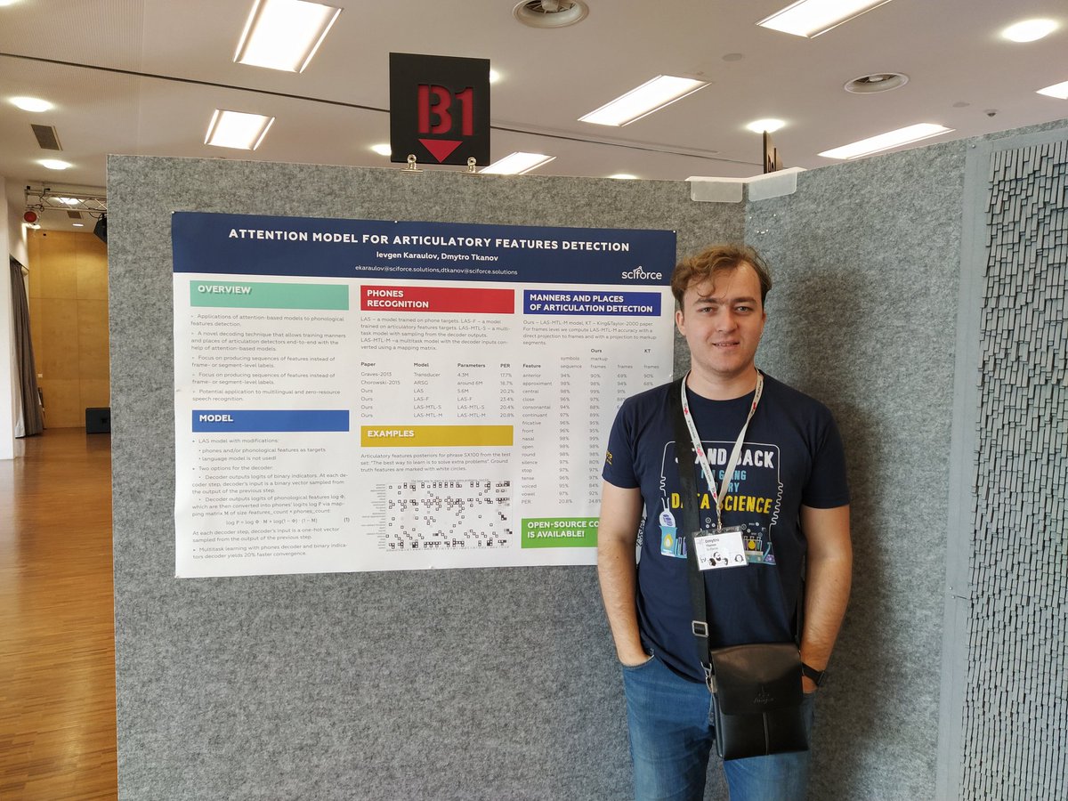 akademi4eg's tweet photo. Poster is up and running :) #Interspeech2019 https://t.co/ByfAVYGpqD
