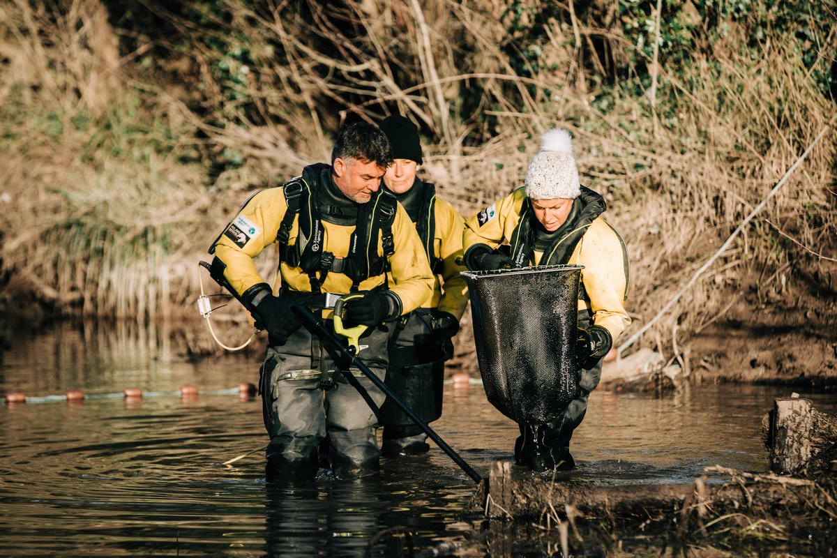EnvAgency's tweet photo. Did you know that the £30 a year you pay for a #FishingLicence helps to fund our fisheries work such as fish rescues, restocking, fish stock surveys, improving fish habitat, enforcement, facilities for anglers and encouraging people to #GetFishing? Go to https://t.co/e3JR8mCIcB https://t.co/qocDDGqUUy