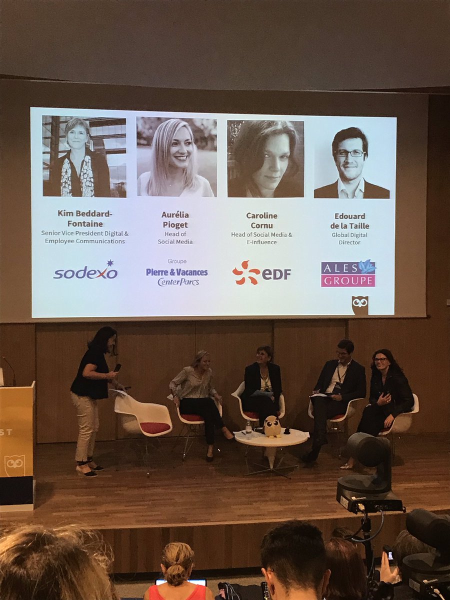 FannyAlberny's tweet photo. #HootMorning @EDFofficiel a crée un livehub pour « Rassembler les équipes de presse et les équipes #socialmedia qui gèrent la réputation de l’entreprise dans une logique de  projet du changement » @CarolineCornu https://t.co/vPXyPBDl2R