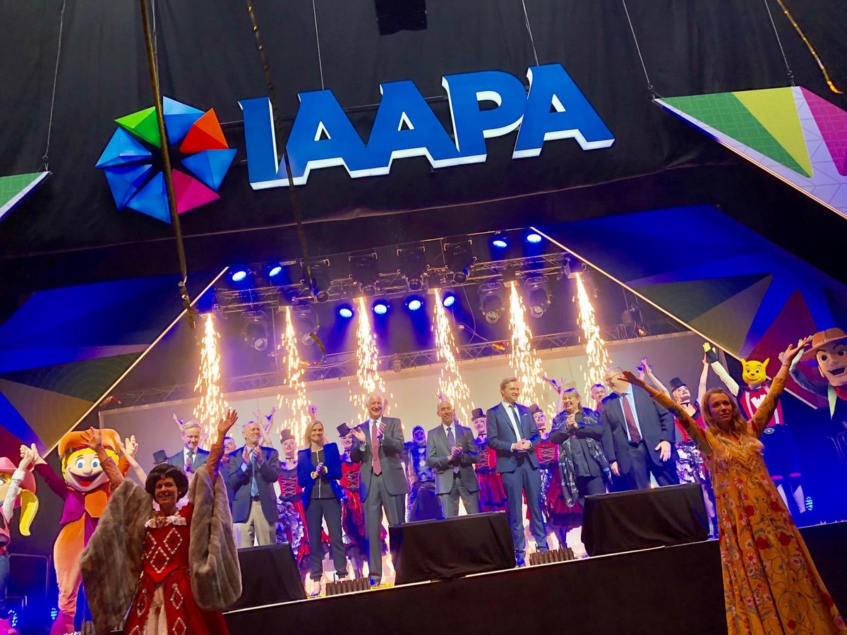 IAAPA Expo Europe is open for business! Welcome to The Premier Leisure Event in Europe. Today's show floor hours are 10 a.m-6 p.m. #IAAPAExpos