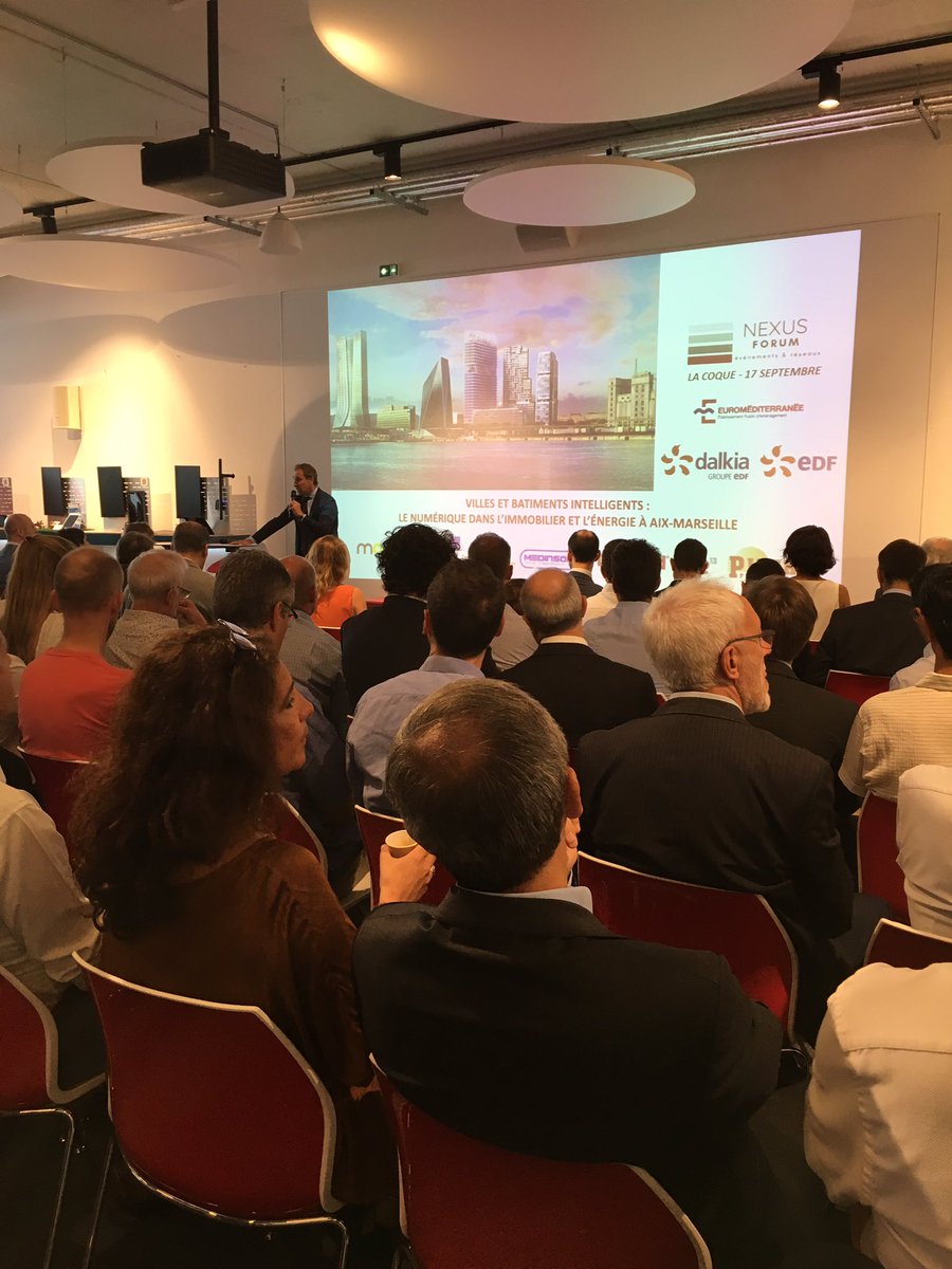 Gometmedia's tweet photo. L’enjeu : réunir les acteurs du foncier intelligent à Marseille. #SmartNexus https://t.co/ohSrtfl4r7
