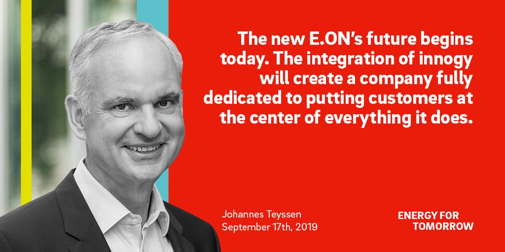 EU Commission approves takeover: E.ON intends to integrate innogy swiftly for the benefit of customers eon.com/en/about-us/me…