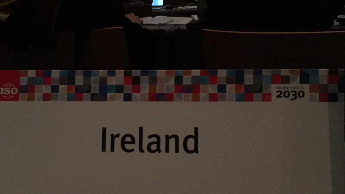ger_larkin's tweet photo. Looking forward to discussing interanational standardisation at #isoweek2019 https://t.co/EUKwBxvpsy