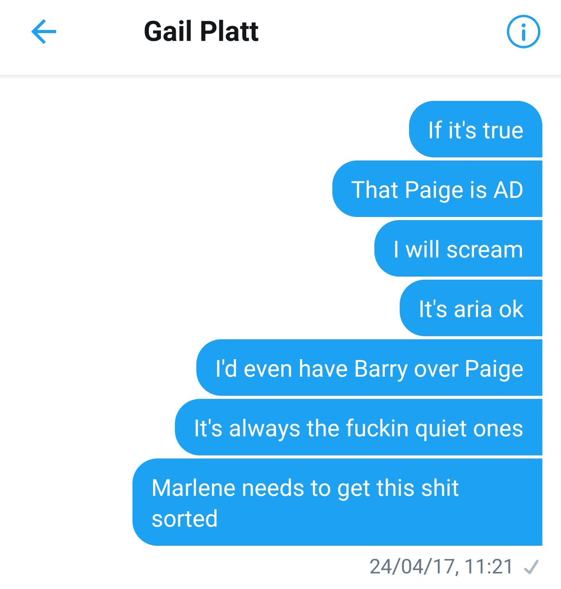 Going through old group chats like..