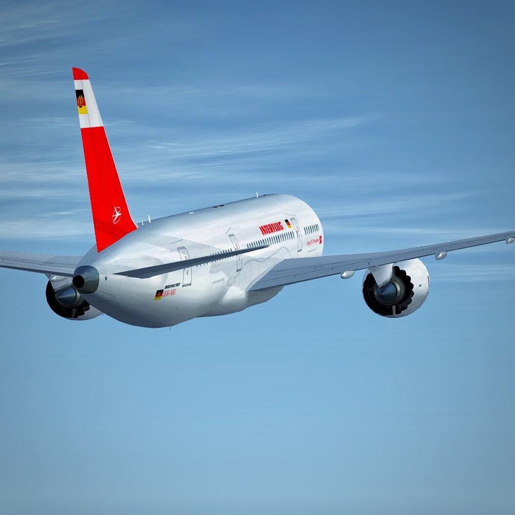 Interflug Airlines tweet media