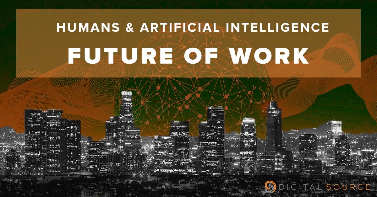 Humans &amp; Artificial Intelligence: How looks the Future of Work?
Connected workplaces, skills, teams - how does the job market tend to evolve in the future? 

Read the article here: bit.ly/2lVYCmy

#future #work #artificialintelligence #AI #human #jobmarket
