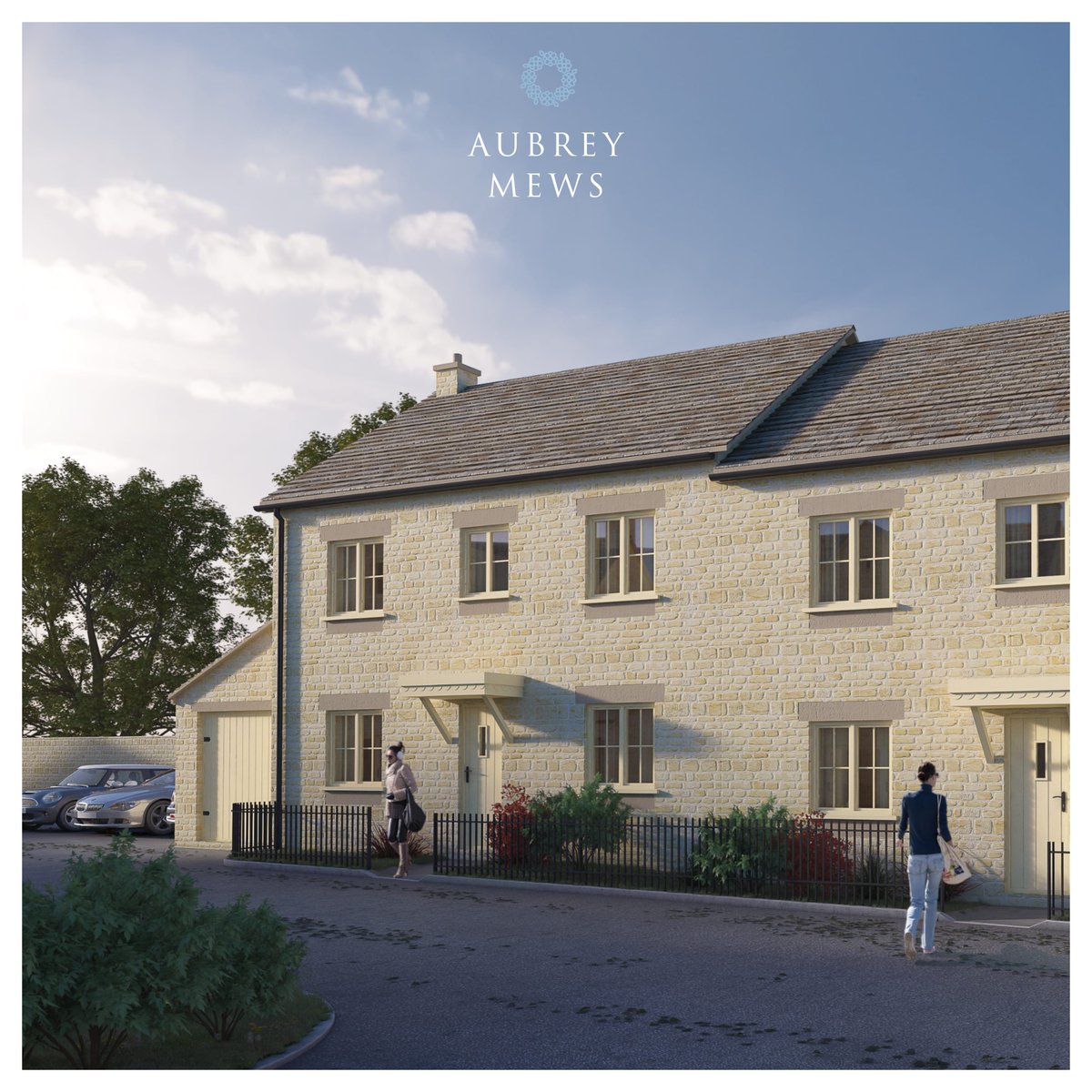 Set in an area of outstanding natural beauty, this picturesque #Cotswold location with its honey-coloured buildings hewn from Cotswold stone are a sight to behold! Visit the show home to see more at #AubreyMews hello@blewburyhomes.co.uk / 0330 058 6677 / AUBREYMEWS.CO.UK