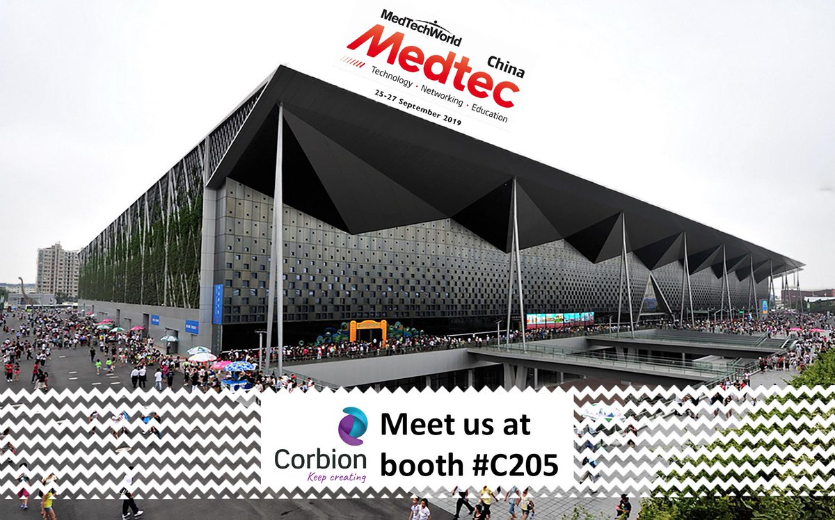 It’s MedTec China’s 15th anniversary!
On this photo there is a friendly Dino hidden, find him and stop by our stand #C205 to collect your price. 
Corbion - Keep Creating!
