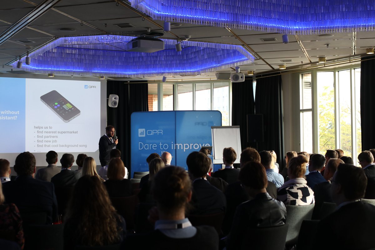 QPR_Software's tweet photo. @alexjungaalto blew our minds with his presentation at #QPRConference2019

#processmining #AI #artificialintelligence #businessoptimization #aaltoyliopisto #QPRsoftware https://t.co/GUCXwtEg6f