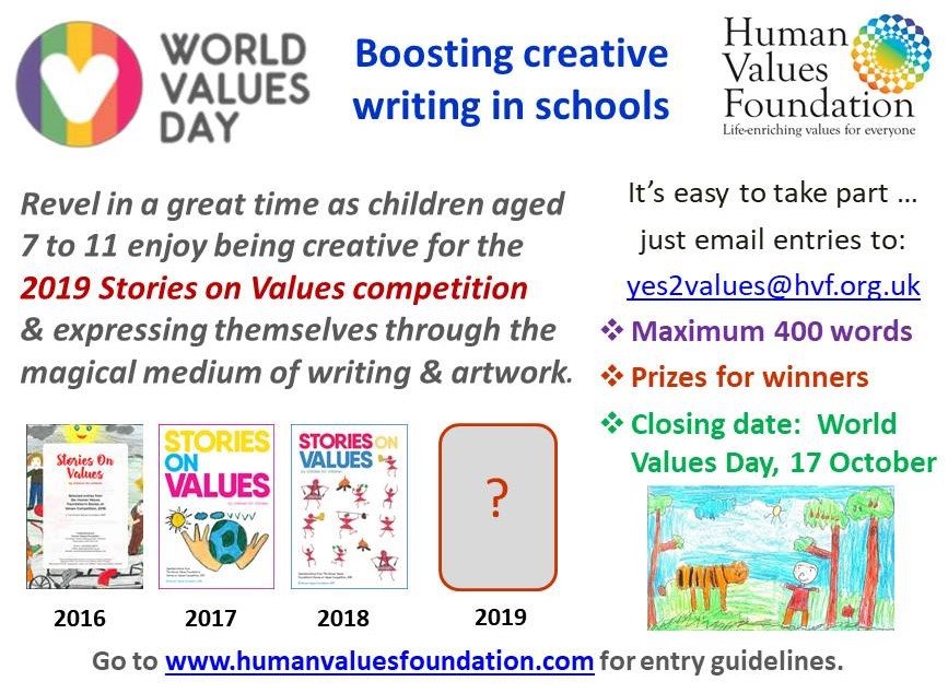 HVF_Values's tweet photo. #values are becoming ever more meaningful for #children as they become increasingly aware of their influence on people's #Actions
* Send in #StoriesOnValues by those you know aged 7-11.
* Here's how to enter: https://t.co/FLrPtEwlPS
#academies #values #SLTchat #KS2 #stories #SDGs https://t.co/yoLLScQ5ol
