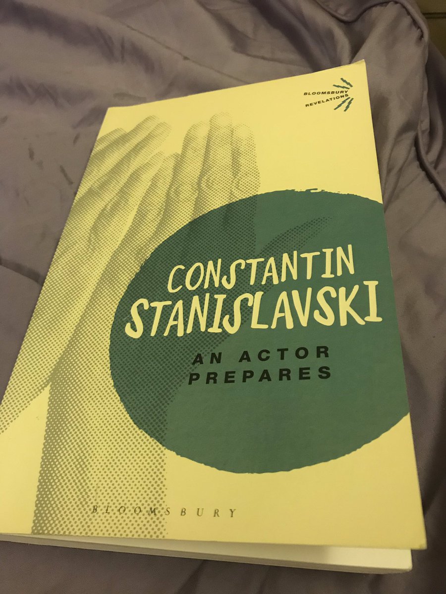 DramaTeachAmyP's tweet photo. #DramaTeacherReads Tonight I am re-reading #Stanislavski’s #AnActorPrepares in a new translation. It’s amazing how different my insight is from a #TrainingActor to an #Actor and #DramaTeacher. Such a cleverly written book on #ActorTraining. #DramaArmy #Drama #Theatre #Performance https://t.co/upRgNYv6dm