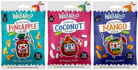 FineFoodAngel's tweet image. Organic snacks from @hellowallaroo 100% fruit with absolutely nothing added (no sugar, no sulphites, no flavourings). Packaging is compostable so no plastic waste.