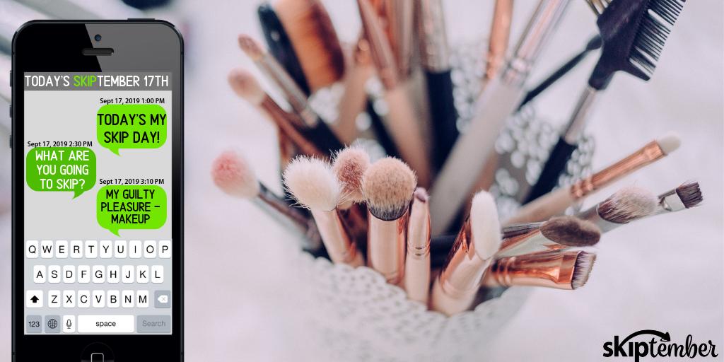 Were you born on the 17th of any month? 

Today is your day to skip1 thing like that new coral colored lipstick! 
Let's continue using the colors we have and donate that money 
to Skip1.org

Share with us what you skipped, we want to know!