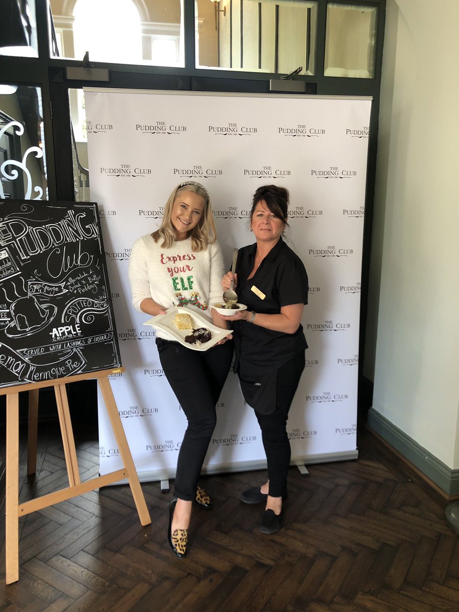 EmmagibsonBDM's tweet photo. Thank you to everyone who came along to support @HallgarthD Christmas/Pudding Club Showcase event! Santa come along and we ate lots of puddings!! Get in touch for more information on Christmas at Hallgarth Manor and Pudding Club https://t.co/vraJeRdMFk #thepuddingclub https://t.co/nQUDygX4Gy