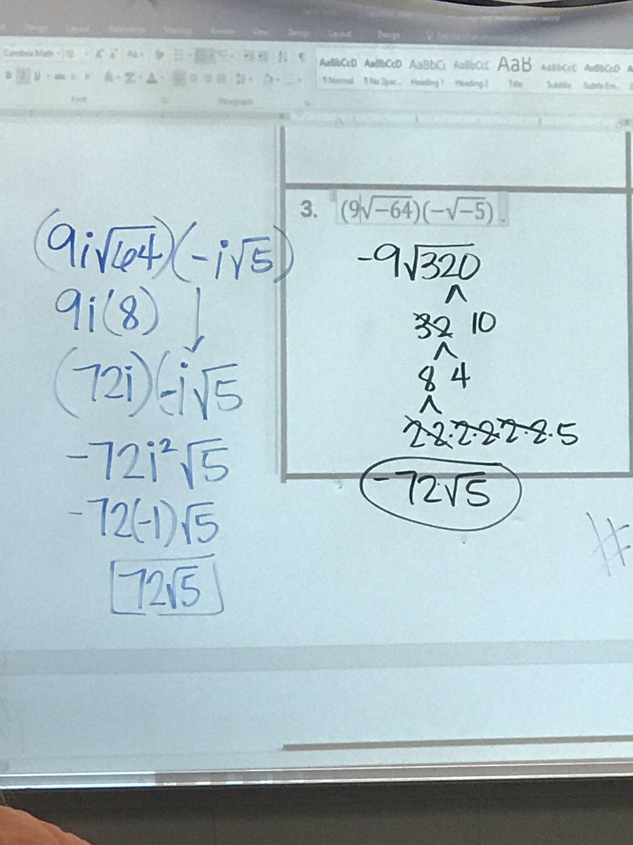BrycePerry14's tweet image. HELP !!  #alg2chat #MathConceptions #radicals