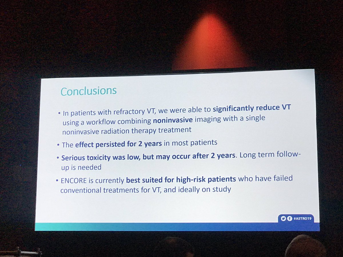KGergelisMD's tweet image. Fangirling over @SBRT_CR who is doing such important work at @WashURadOnc to find solutions for patients with crippling #vtach using radiotherapy! #ASTRO19