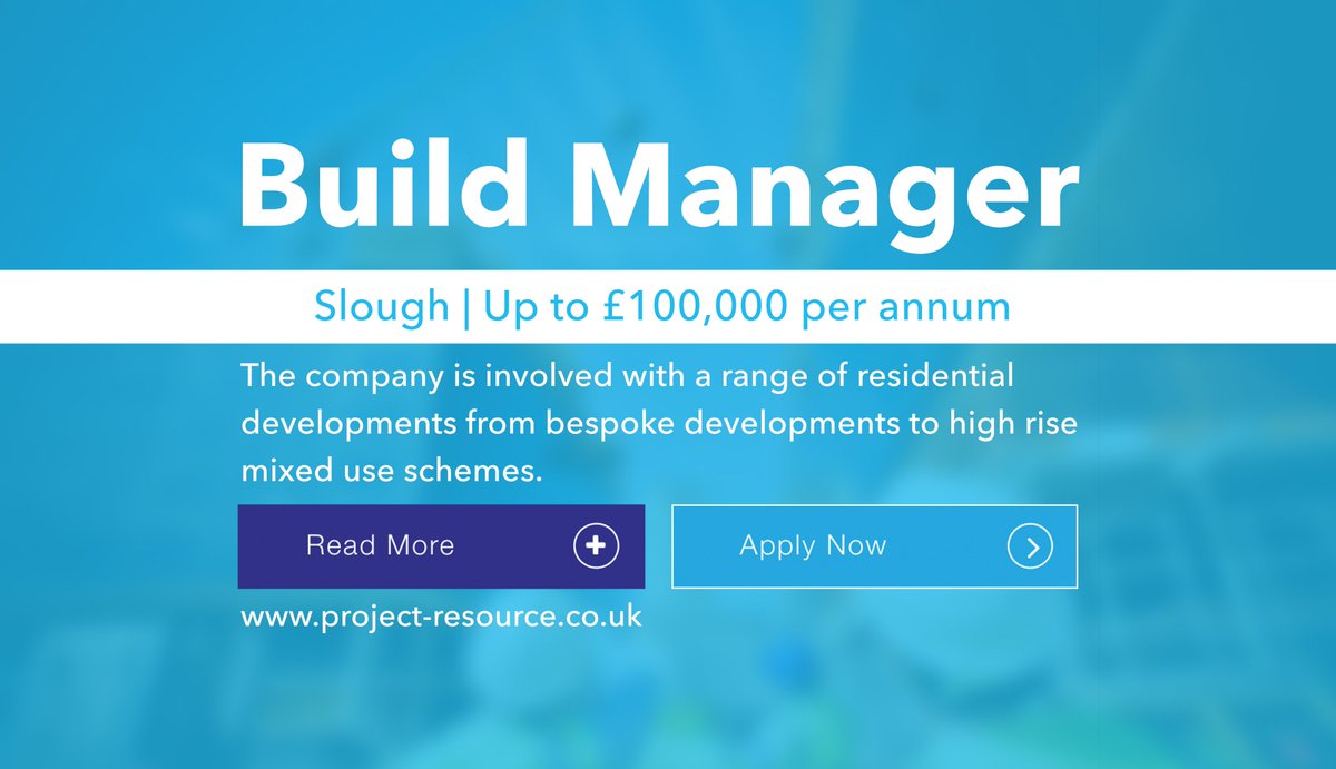 ProjectResJobs's tweet image. Build Manager - #Slough - Up to £100,000 per annum + package - Opportunity to join a leading house-builder who have an outstanding reputation for building neighbourhoods of lasting quality: bit.ly/2lZN95q 


#berkshire #buildmanager #construction #constructionjobs