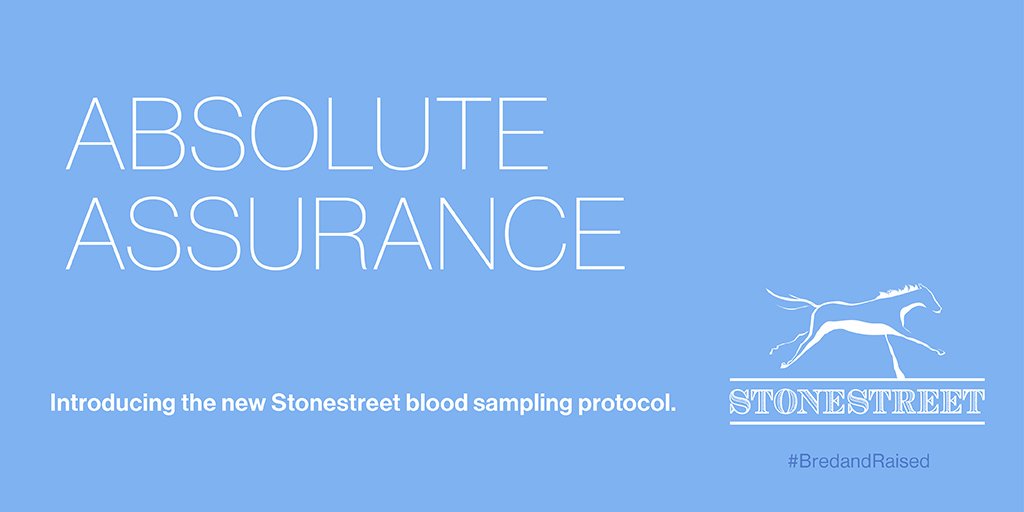 StonestreetFarm's tweet photo. Absolute Assurance. That's what you get when you buy a Stonestreet bred and raised yearling. Visit https://t.co/7cAo7KAl2W to learn more about our new blood sampling protocol. #BredandRaised #KeeSept #AbsoluteAssurance @keenelandsales https://t.co/Hkp73RhF6l