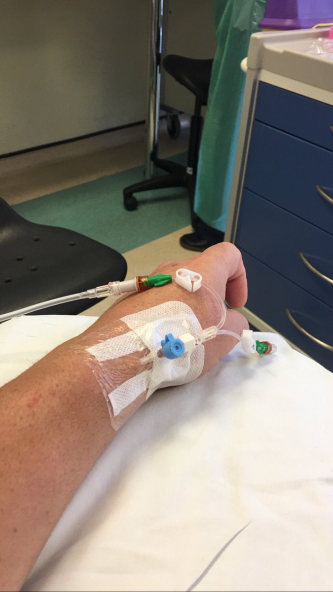 Bigjackedwards's tweet photo. That time again ..I love chemo saidnobody ever 👊👍 https://t.co/Ewhf8wRLch