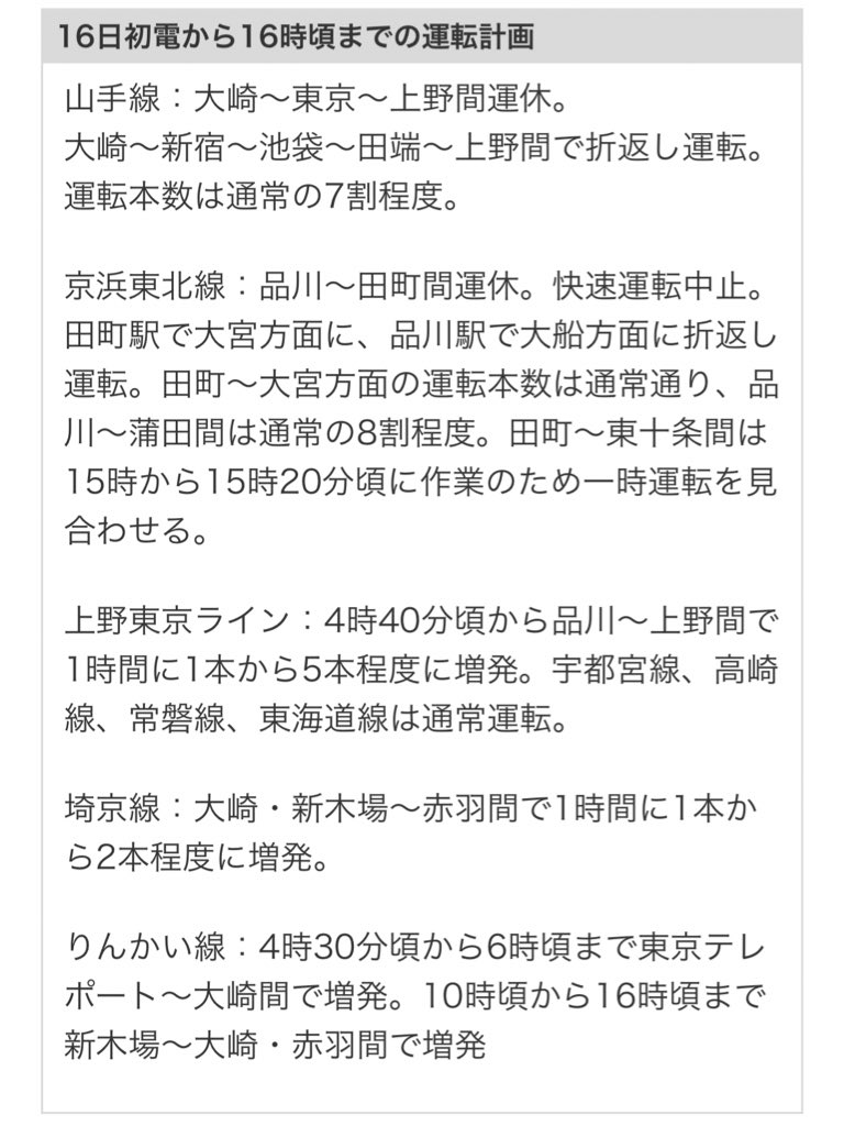 東京日野サンバルカン あんこう祭に参加する方 前日jr利用の方は特に注意を 山手線 品川駅線路切り替え工事で大規模運休 11月16日 Impress Watch T Co Hvlutljbof 品川駅 Garupan