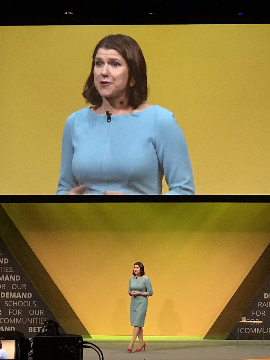 ValeLibDems's tweet image. “Bold... fearless... determined...”
We’re listening to such an inspirational speech from @LibDems leader @joswinson right now 👏👏👏
#LibDems
#LibDemFightback
#LibDemConference