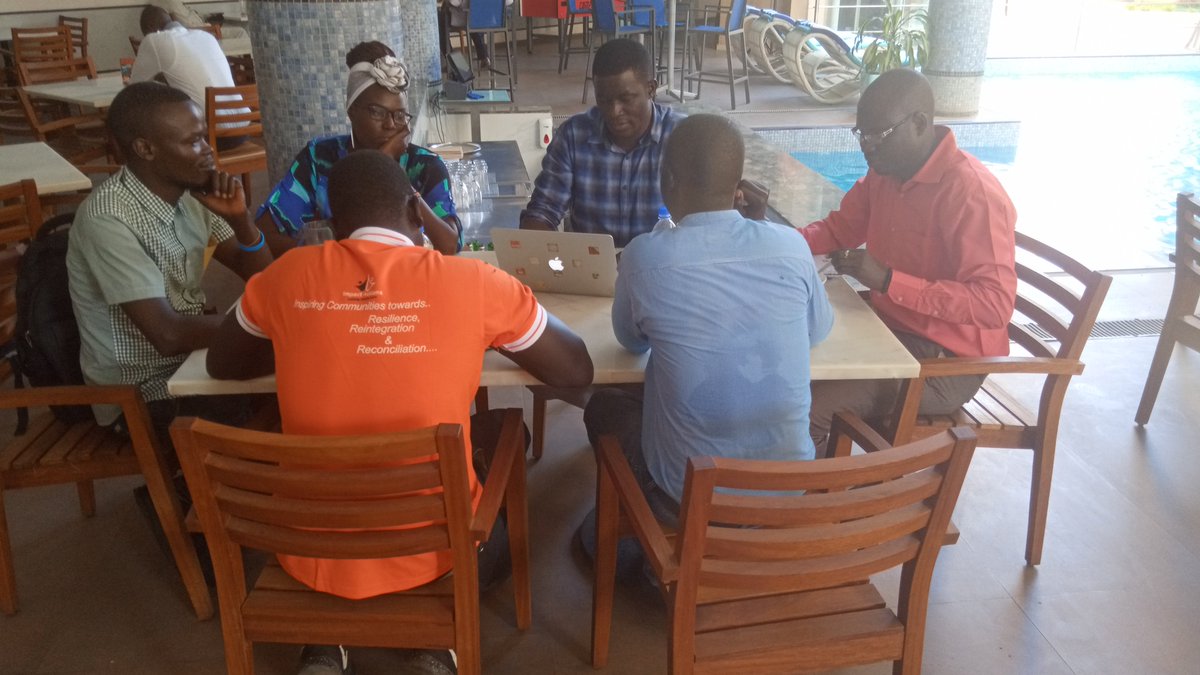 Wonderful meeting with the Victor Ochan Founder &amp; Executive Director for Africa Youth Initiative Network (AYINET) in Juba, on his role with African Union and areas of connection and network with South Sudan Youth for Peace and Development Organization (SSYPADO).