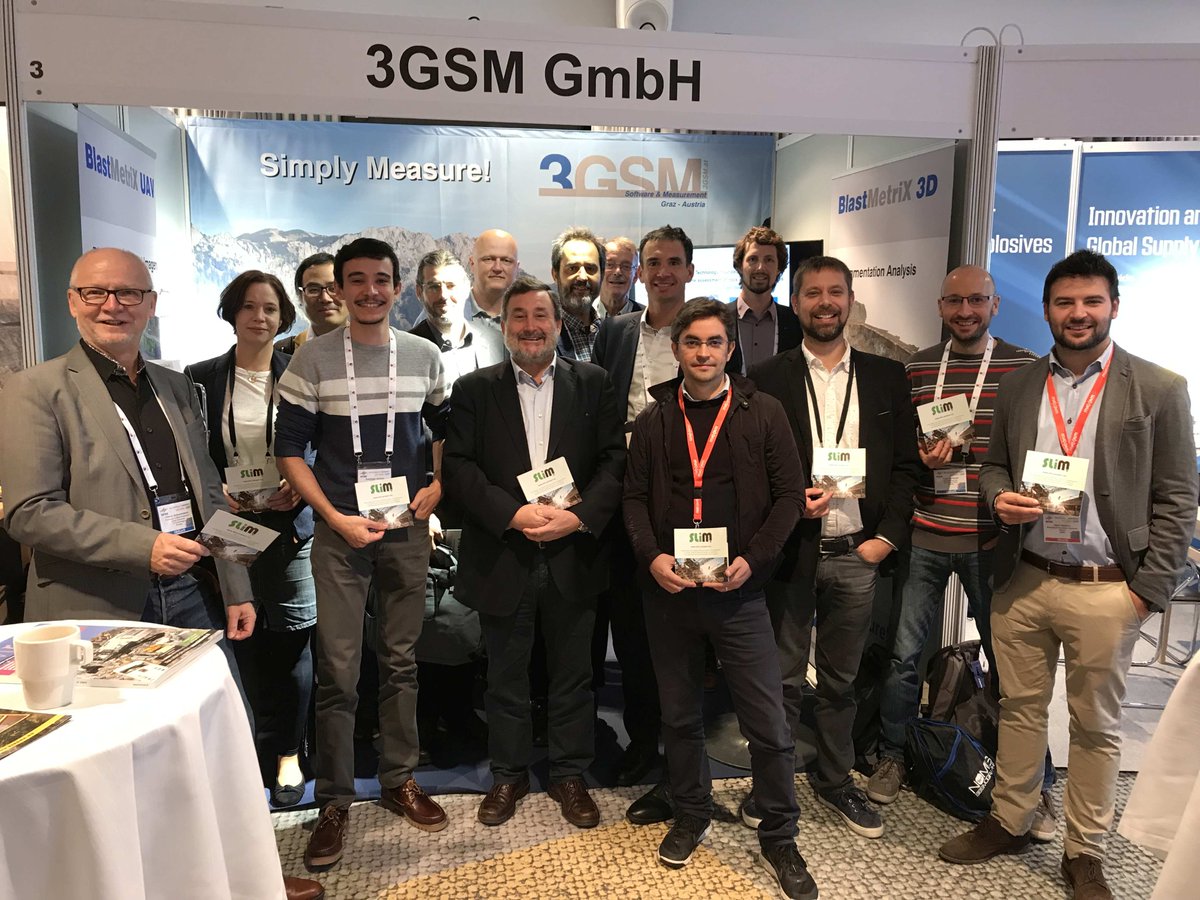 SLIMining's tweet photo. @SLIMining #blasting experts disseminating latest results on #Sustainability and #LowImpact #Mining at the #EFEE in #Helsinki . https://t.co/B5Dror2OjL