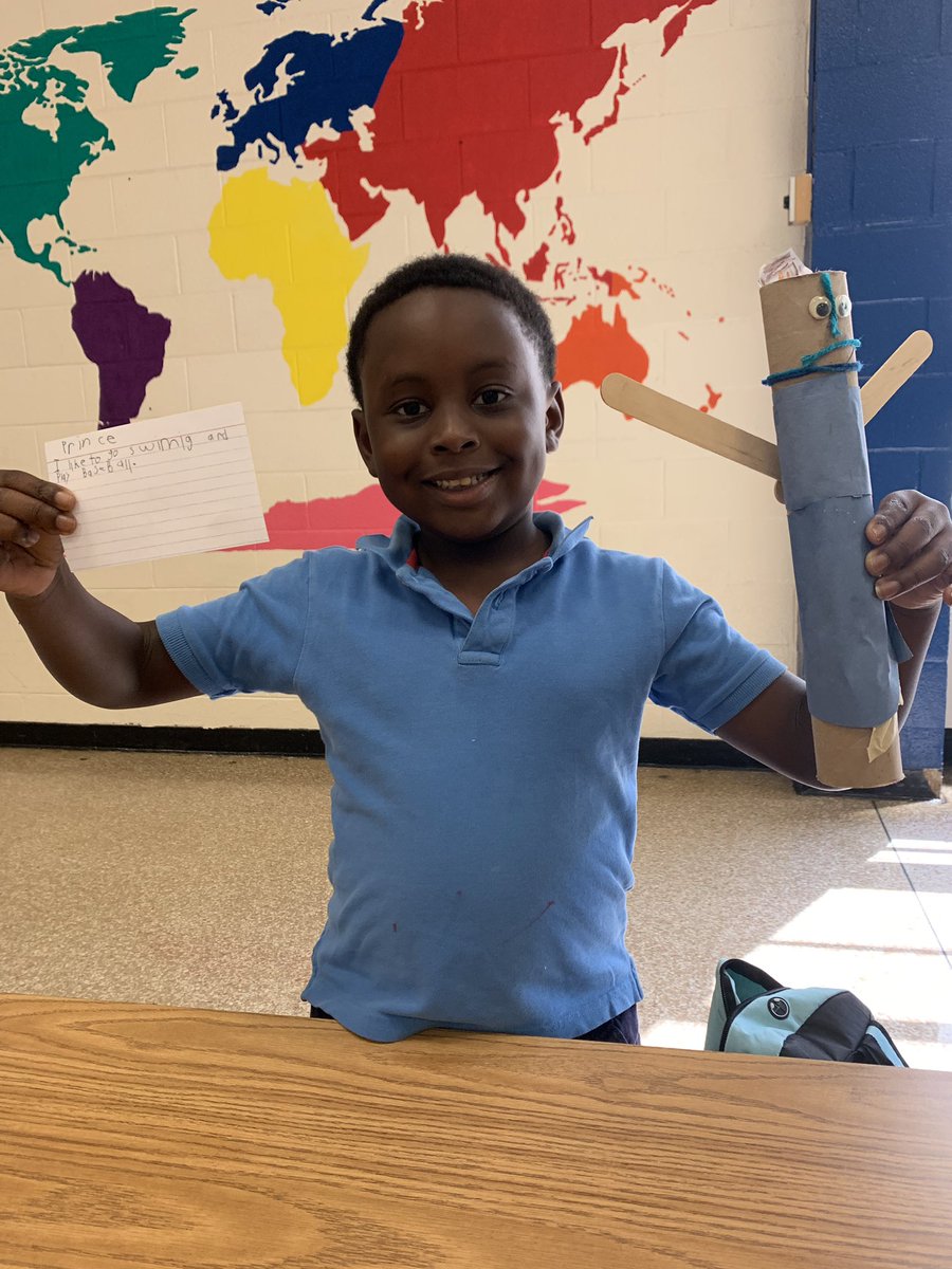 CMJohnson_Elem's tweet image. We’re STEAMing things up in Mrs. Jorgensen’s class! Students got to create a 3D figure of themselves using the given tools, &amp;amp; they gave a few facts about themselves. Great way to build classroom community! #CreativeThinker #ESInnovate #HLP #LifeReady @Henrico_Steam