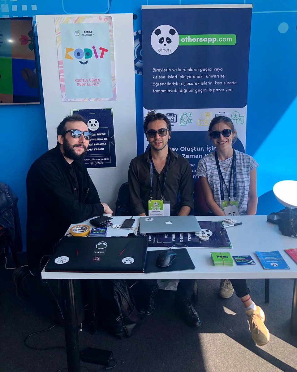 17-22 Eylül tarihleri arasında Teknofest etkinliğindeyiz. Boğaziçi Üniversitesi çadırındaki standımıza bekleriz. 🐼

#othersapp #others #startup #girişimci #teknofest #etkinlik