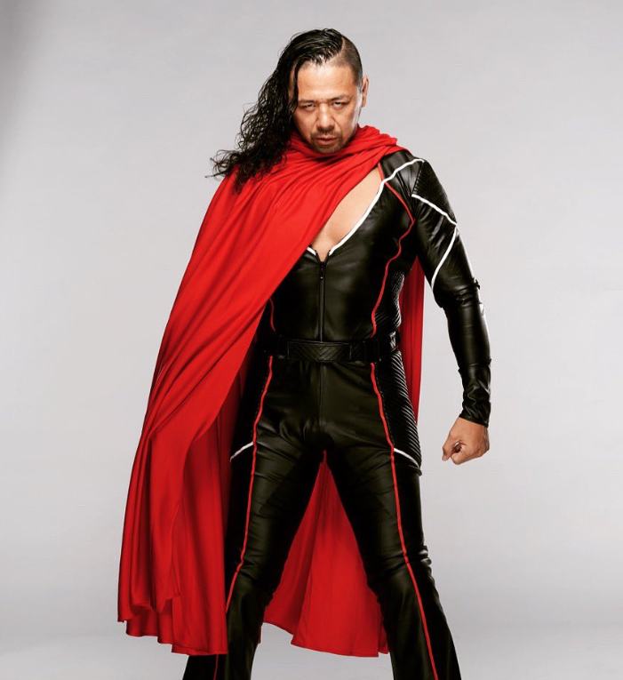 StrongStyleCats's tweet photo. I am... Shinsu-Cape 🦹‍♂️

#ShinsukeNakamura https://t.co/NC8aVMwCIi